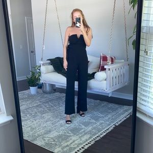 Strapless jumpsuit